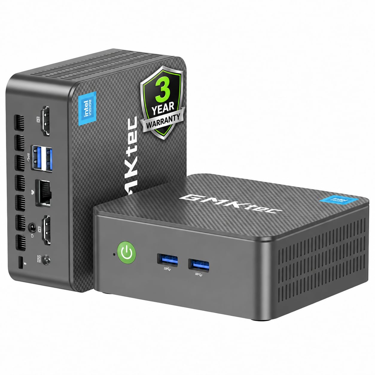 GMKtec G3S Mini PC Computers Intel N95 Processor (Turbo 3.4GHz) | 8GB DDR4 256GB