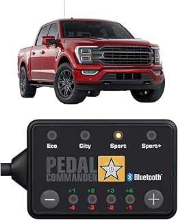 PEDAL COMMANDER for Ford F150 2011-2026 Truck Throttle Response Controller | Fits 12th 13th 14th Gen XL, XLT, Lariat, King Ranch, Platinum 2.7L/3.0L/3.3L/3.5L/3.7L/5.0L/6.2L F150 Accessories