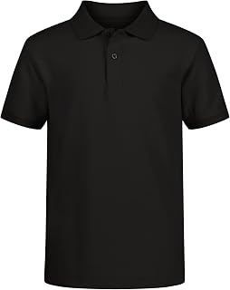 Izod School Uniform Short Sleeve Pique Polo Shirt Children and Youth