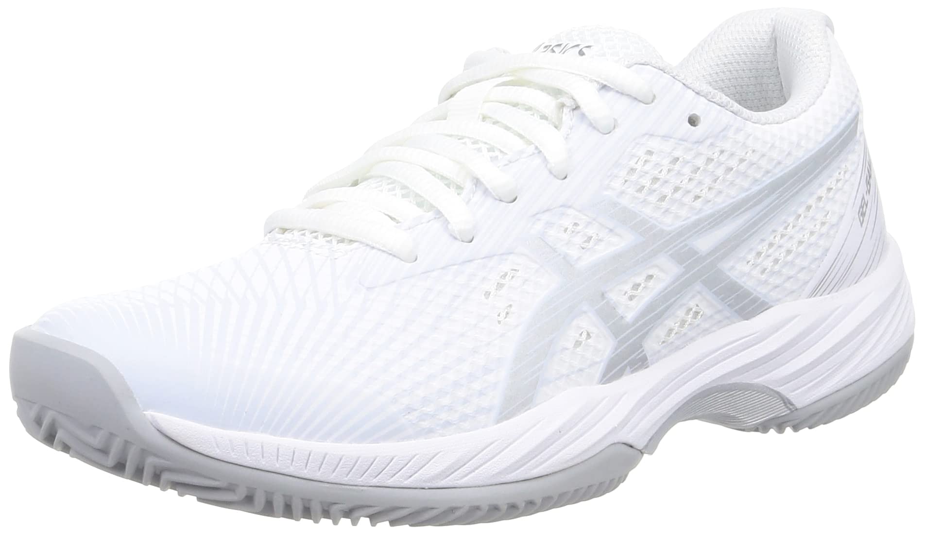 ASICS Gel-Game 9 Clay/OC, Women's Trainers, White Pure Silver, 38 EU