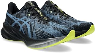 Asics (アシックス) Running Shoes Dynablast 5 Gray White 1011B983.300 Sneaker Jog Cushioning