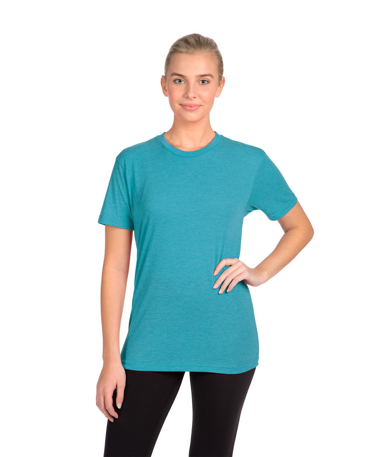 Next Level Men's Tri-Blend Crew - Vintage Turquoise 6010 2XL