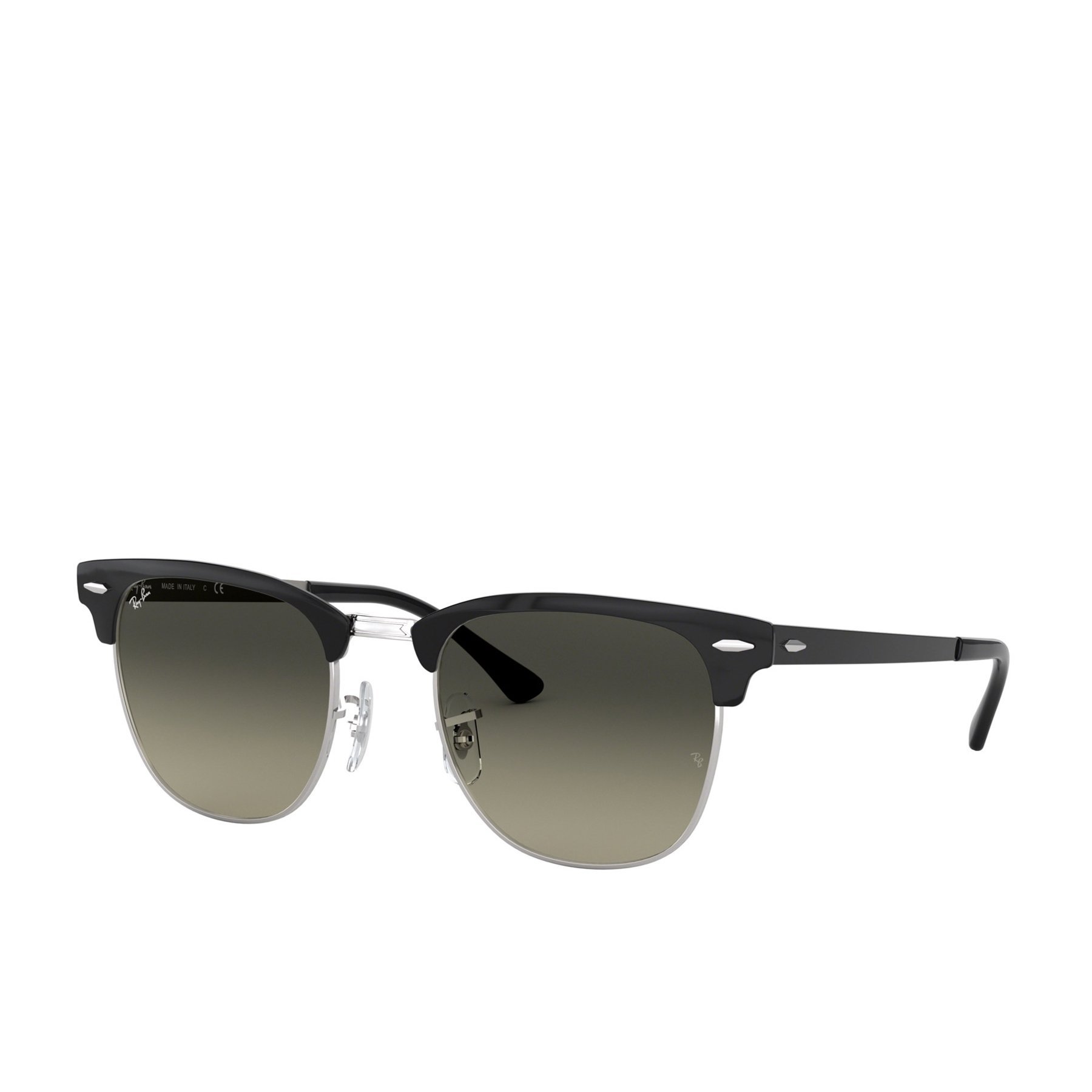 Ray-Ban RB3716 Clubmaster Metal Square Sunglasses for Men for Women