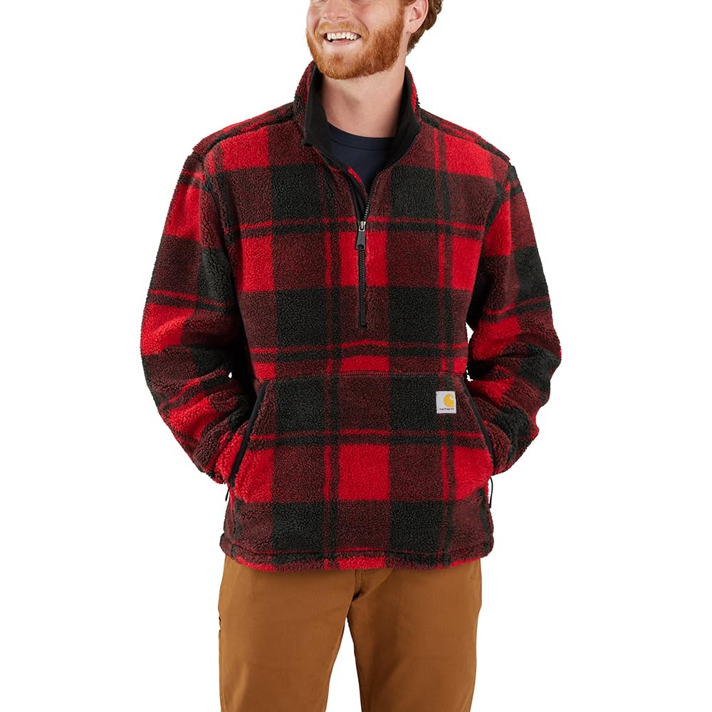 Carhartt Men's Loose Fit Fleece Pullover Jacket (pack of 1)