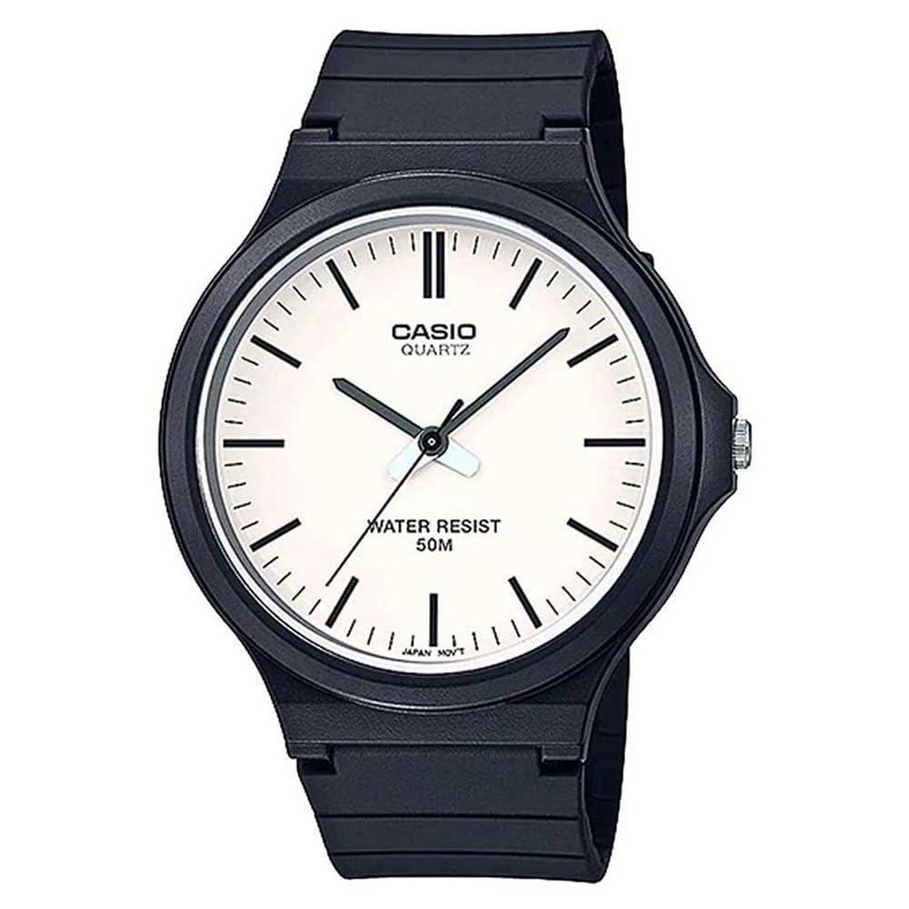 Casio Collection Men's Casual Watch, White (White), Large