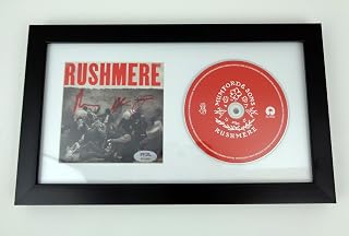 Rushmere CD Signed Autographed By The Band Mumford And Sons Framed PSA COA | Entire Band Signed, PSA/DNA COA