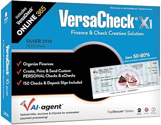 VersaCheck X1 Silver 2026 + VersaCheck ONLINE Silver 1yr Sub Bundle