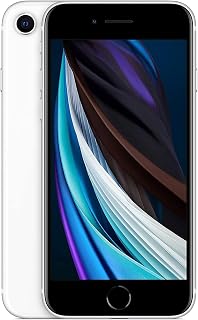 Apple iPhone SE, 64GB, White - Fully Unlocked (Renewed)