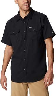 Columbia Utilizer II Solid Short Sleeve Shirt, Chemise Manches Courtes De Randonnée pour Homme