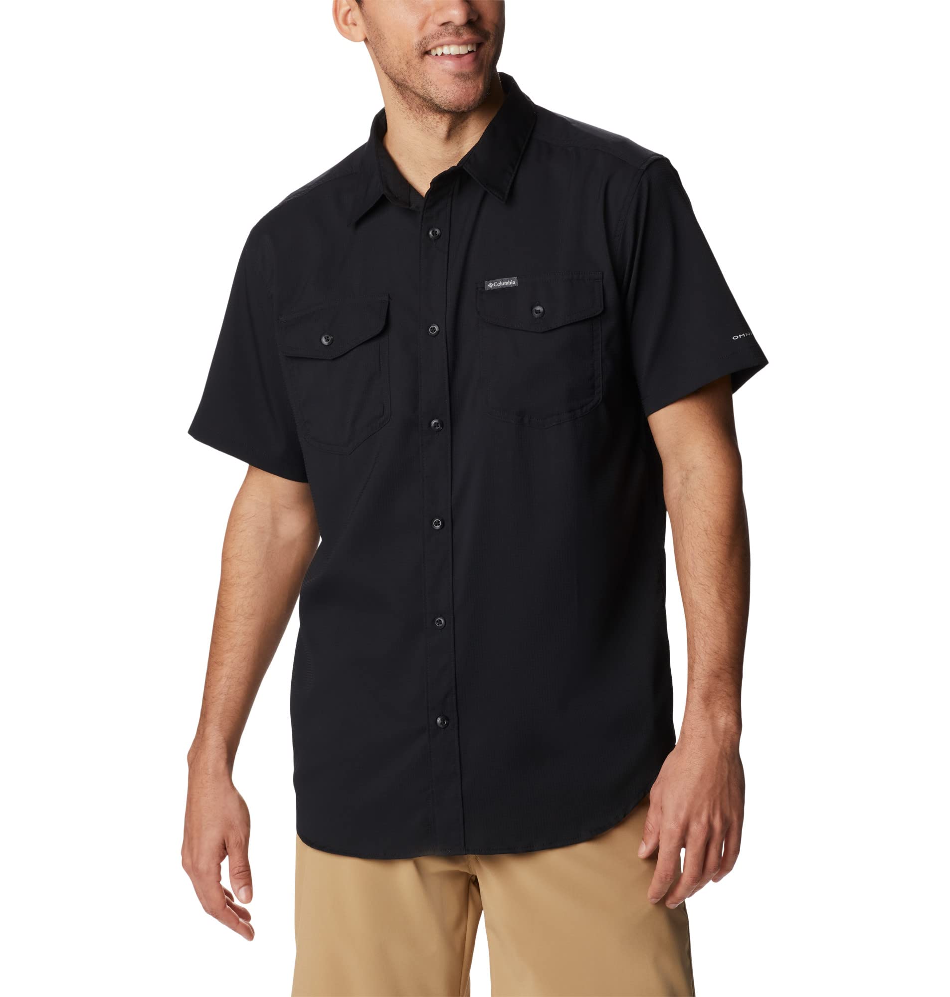 Columbia Utilizer II Solid Short Sleeve Shirt, Chemise Manches Courtes De Randon