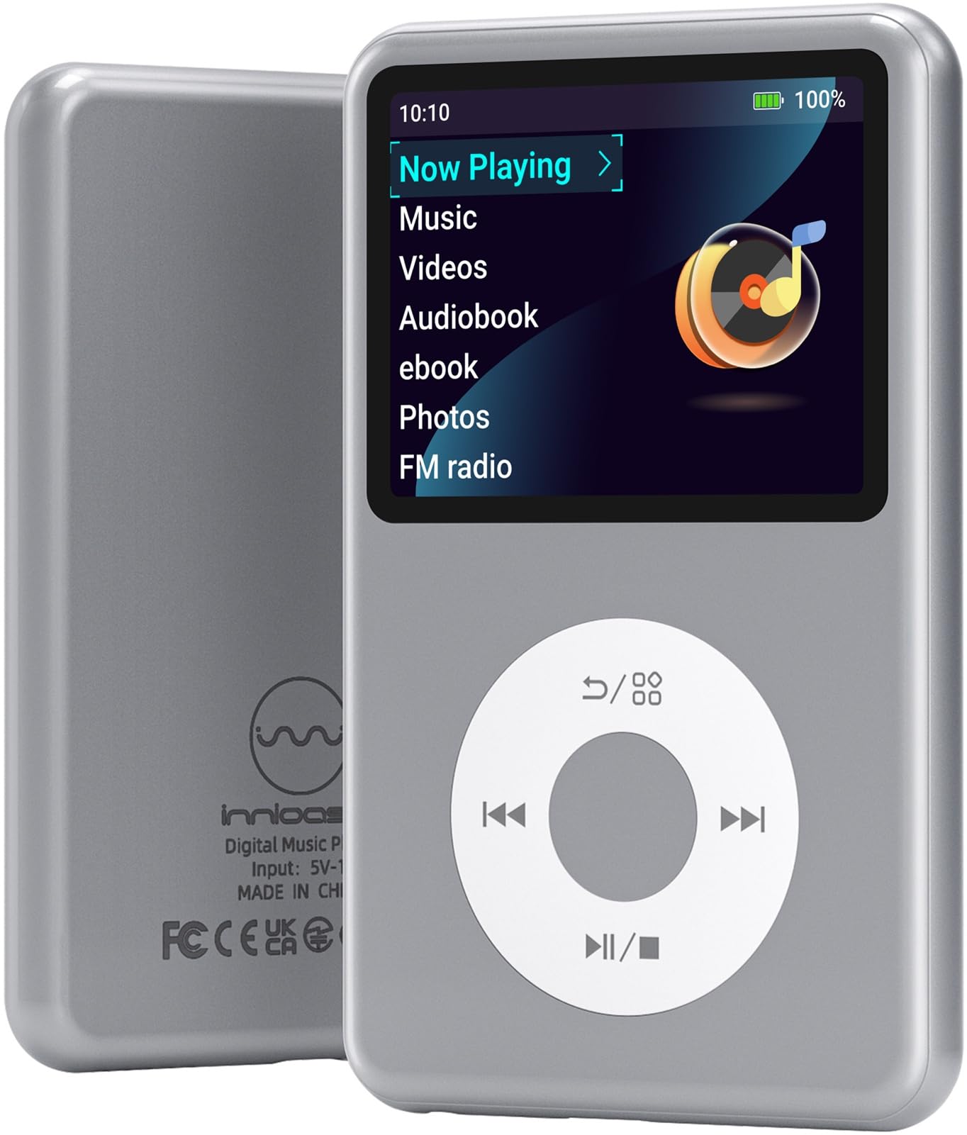 64Gb Mp3 Player with Bluetooth Y1 Portable Music Digital Players Supports Playli