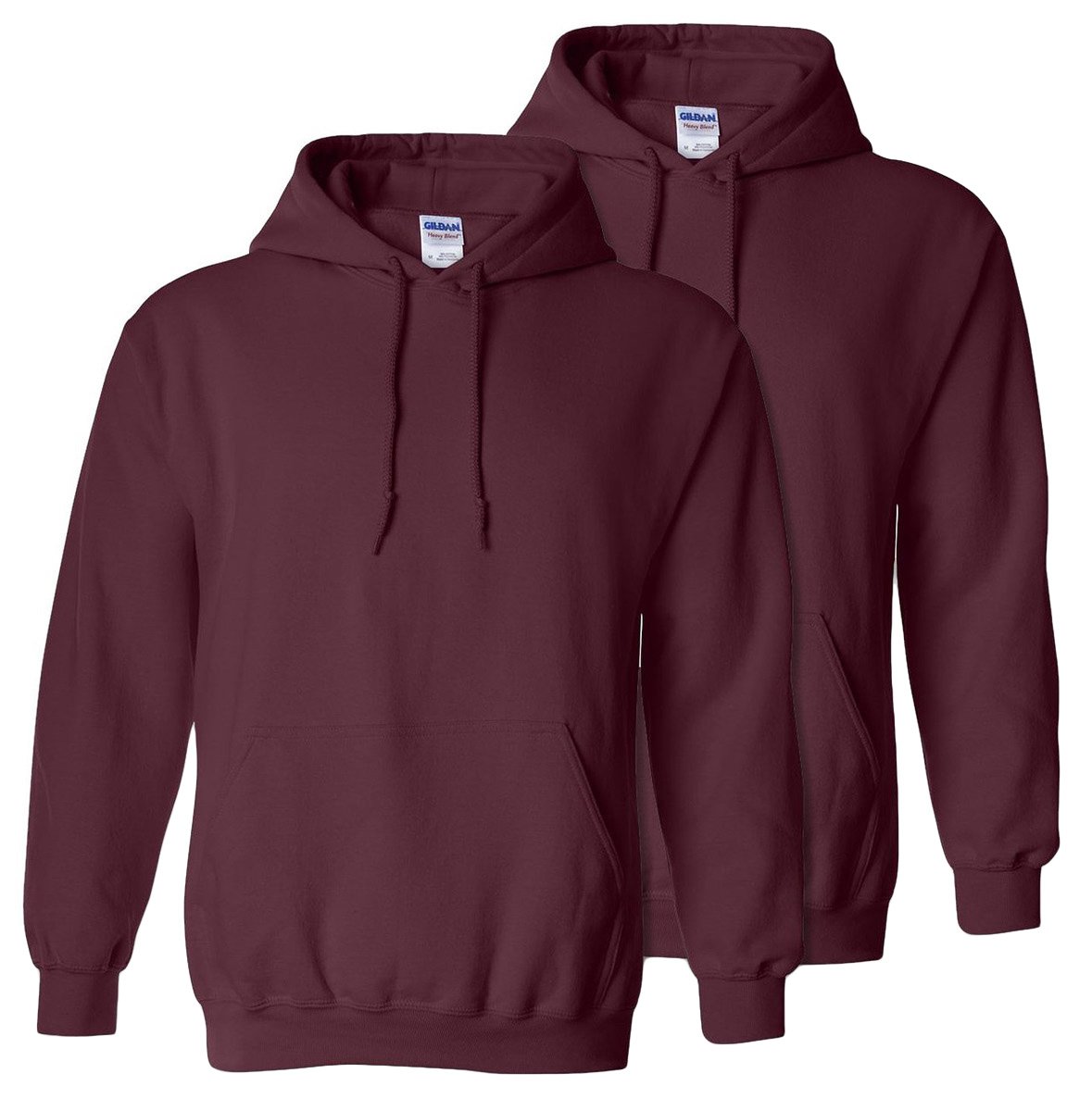 Gildan Adult Preshrunk Hooded Sweatshirt (Pack of 2)