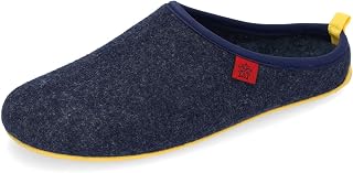Andrés Machado - Unisex Slippers for Women/Men - DYNAMIC - Summer/Winter - Slippers/Booties - Wool and Felt/Removable Insole - EU 37 - EU 50