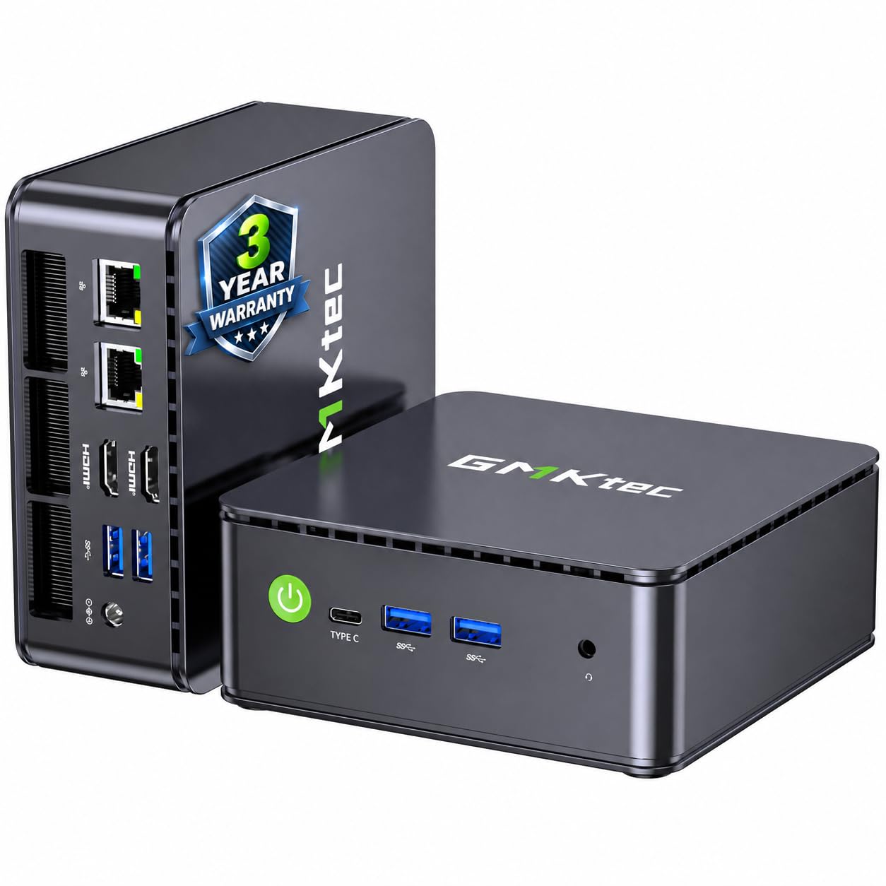 GMKtec G11 Mini PC AMD Ryzen Embedded R2514 (Beats 4300U/N150) | 16GB Dual DDR4 