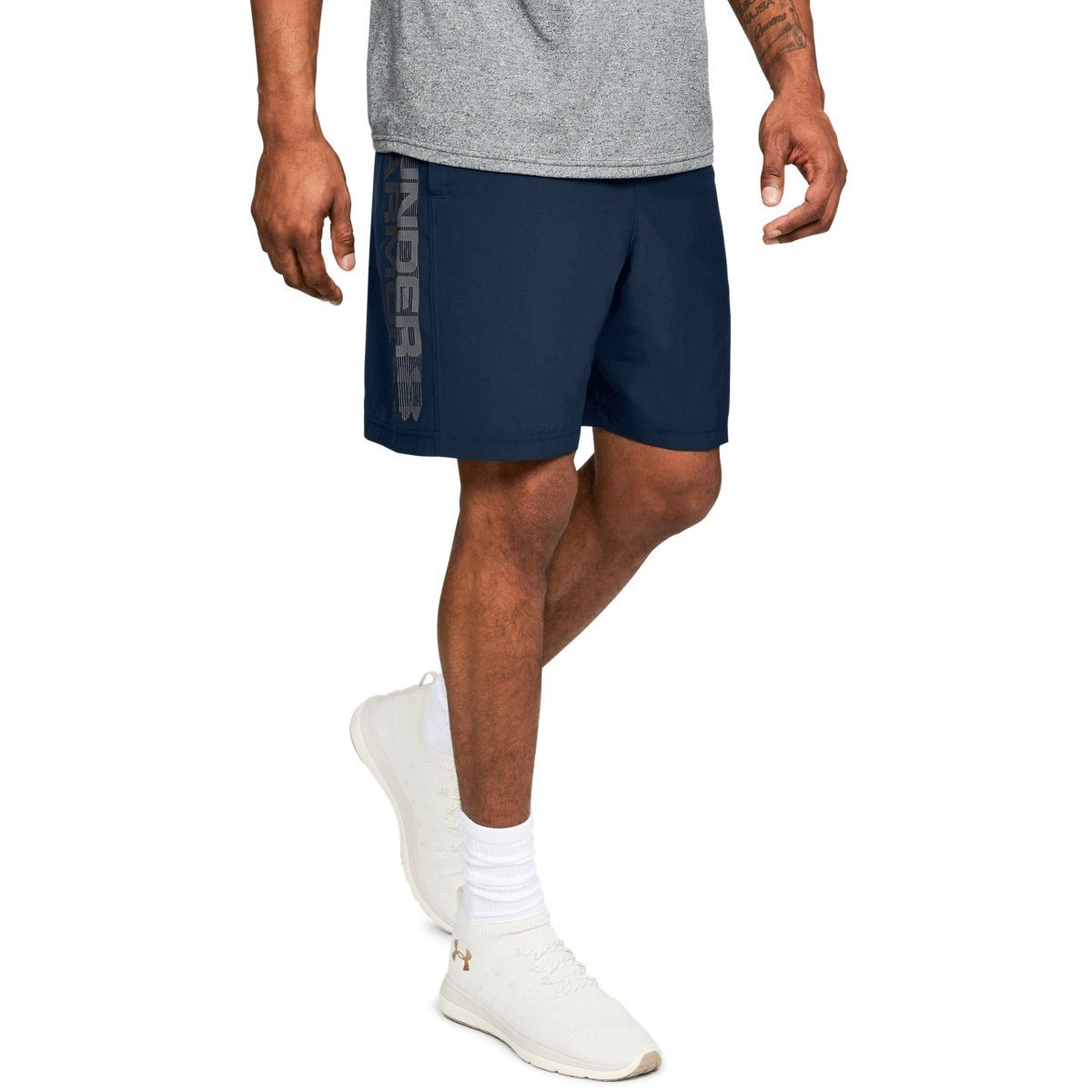 Under Armour Woven Graphic Wordmark Men's Shorts, Ultralight and Breathable, Com