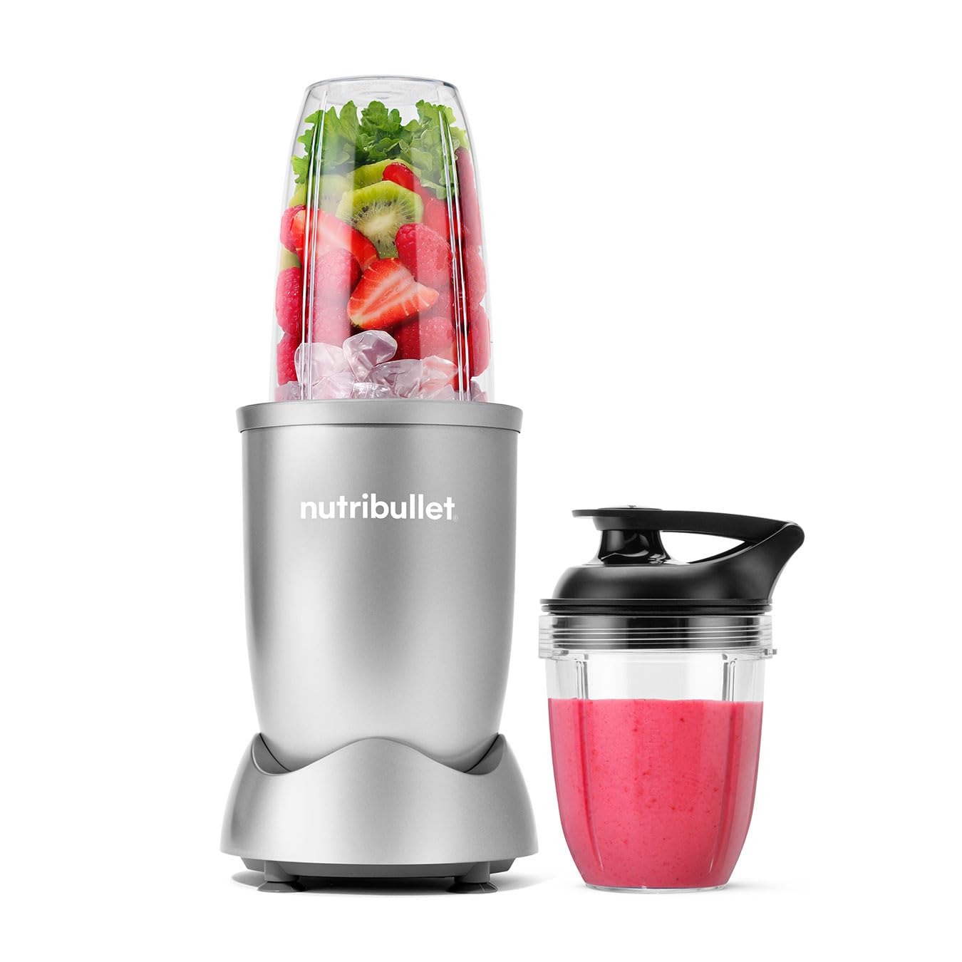 nutribullet 700 Series New & Improved Personal Blender Platinum Silver