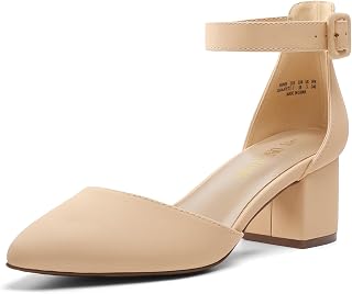 DREAM PAIRS Women's Pump Heel Shoes