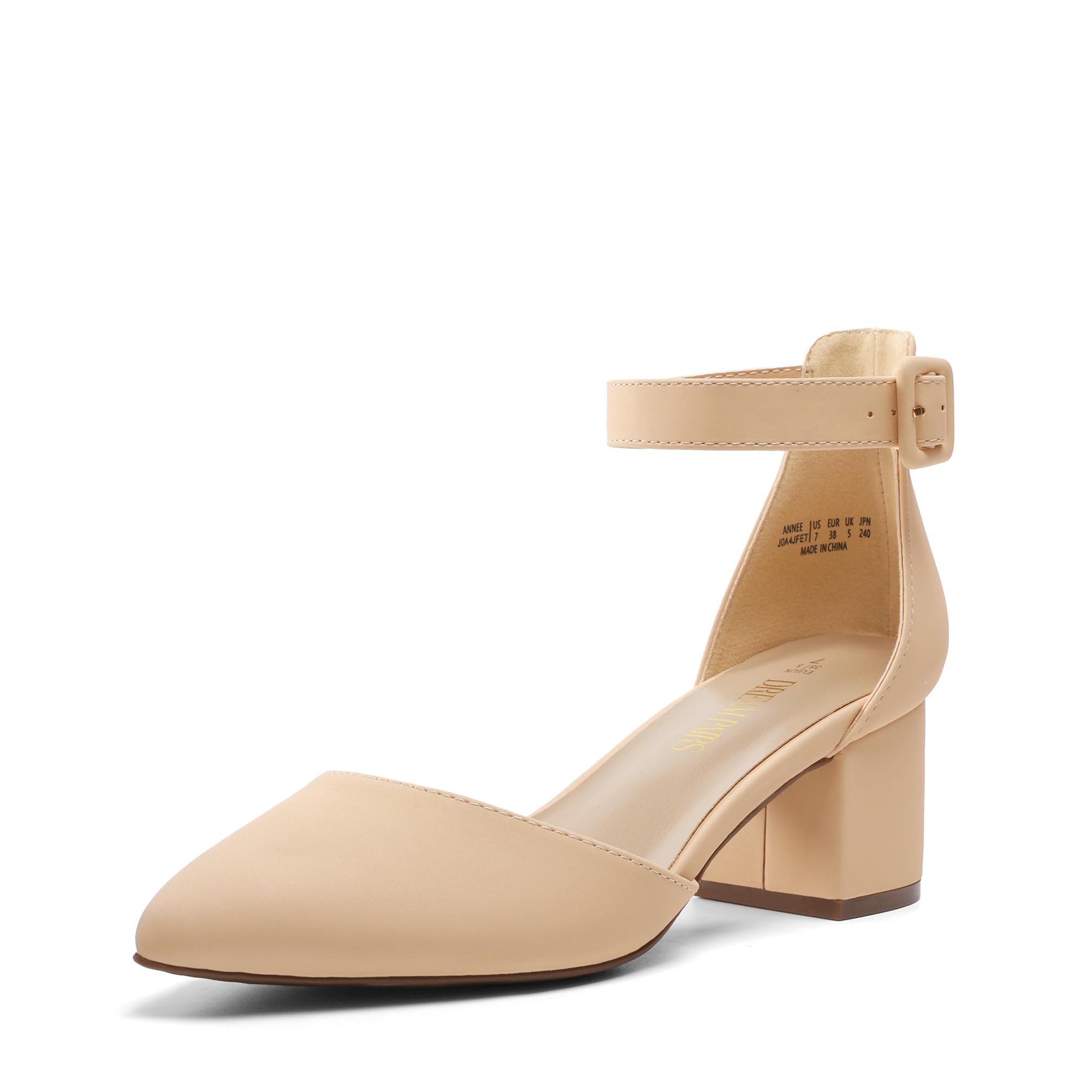 DREAM PAIRS Women's Pump Heel Shoes