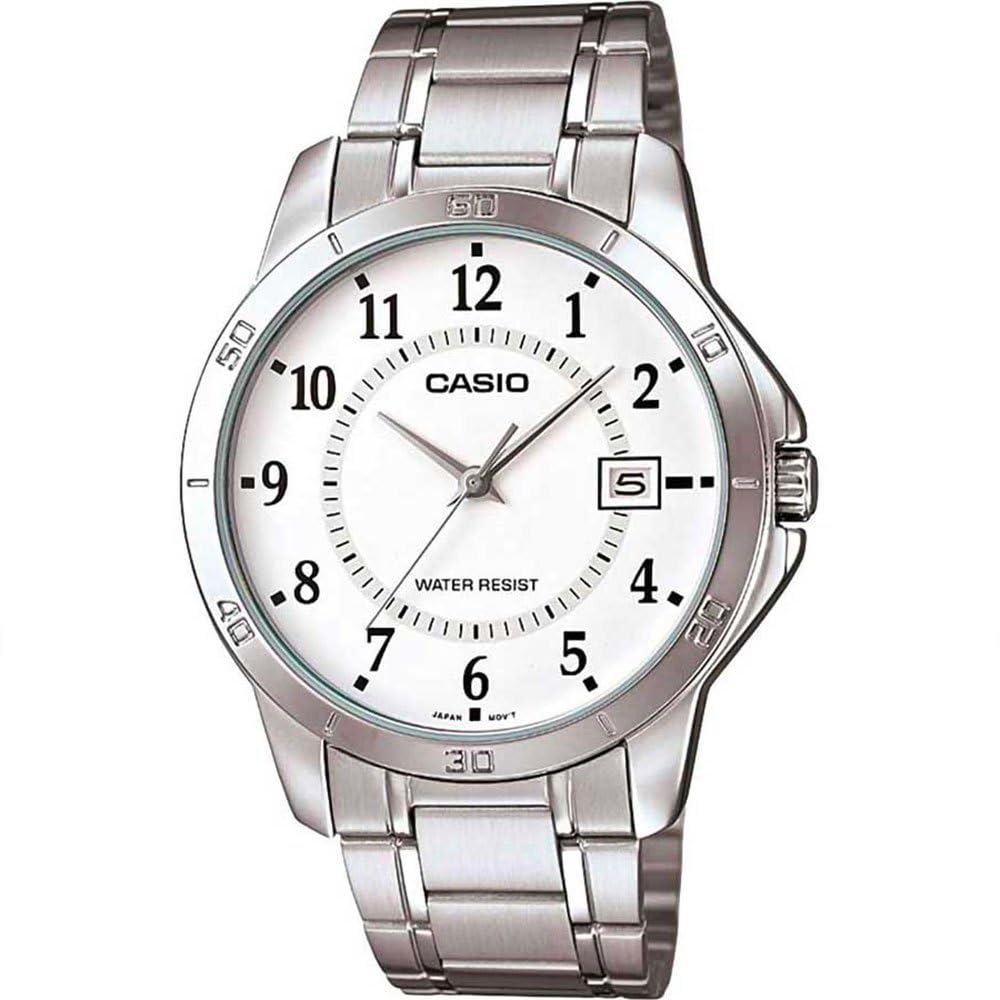 Casio MTP-V004D-7B Men's Analog Quartz Watch with Stainless Steel Strap (Japanes