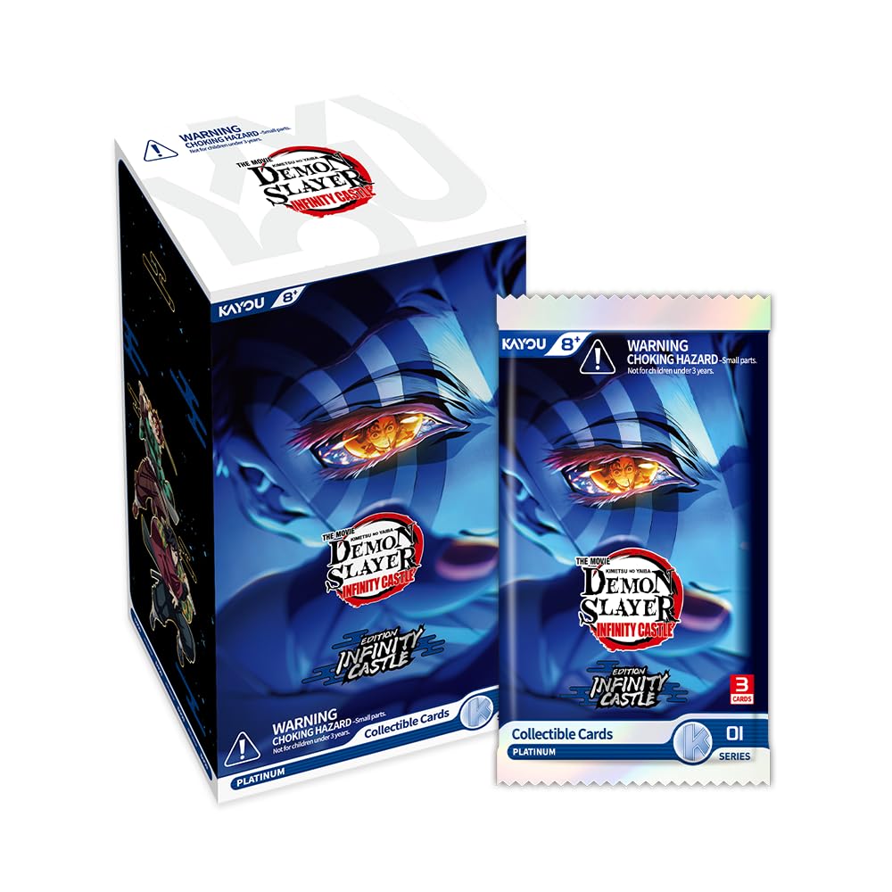 Kayou Demon Slayer: Kimetsu no Yaiba Collectible Cards, Infinity Castle Edition,
