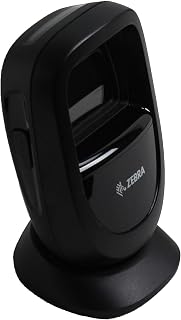 ZEBRA ENTERPRISE Zebra DS9308 2D/1D/QR Code Barcode Scanner, Hands-Free, Table Top, with USB Cable (Renewed), Black