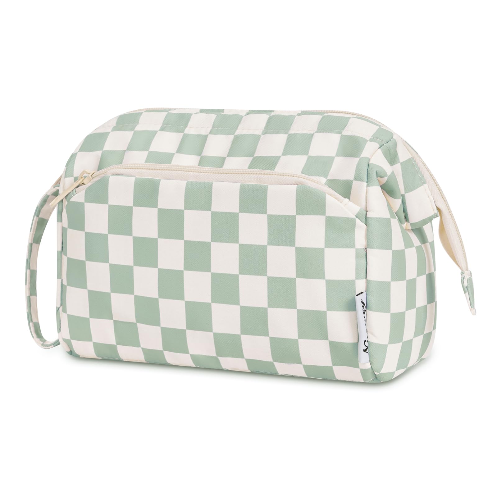 Narwey Makeup Bag, Travel Toiletry Bag, Wide-Open Wash Bag for Women | Portable 