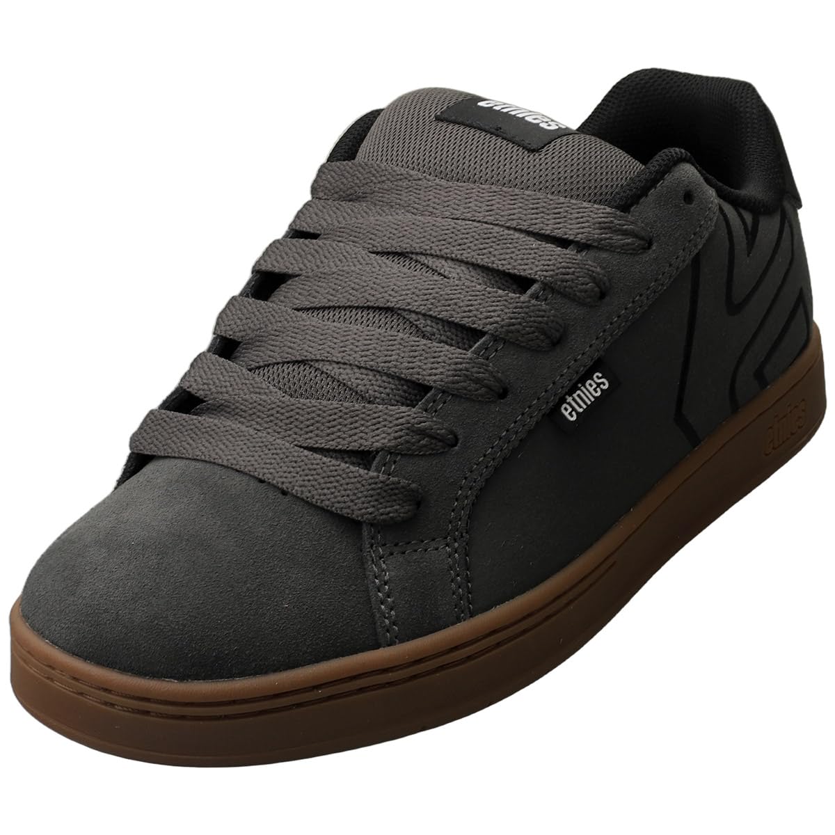 Etnies Fader Mens Skate Trainers in White Navy