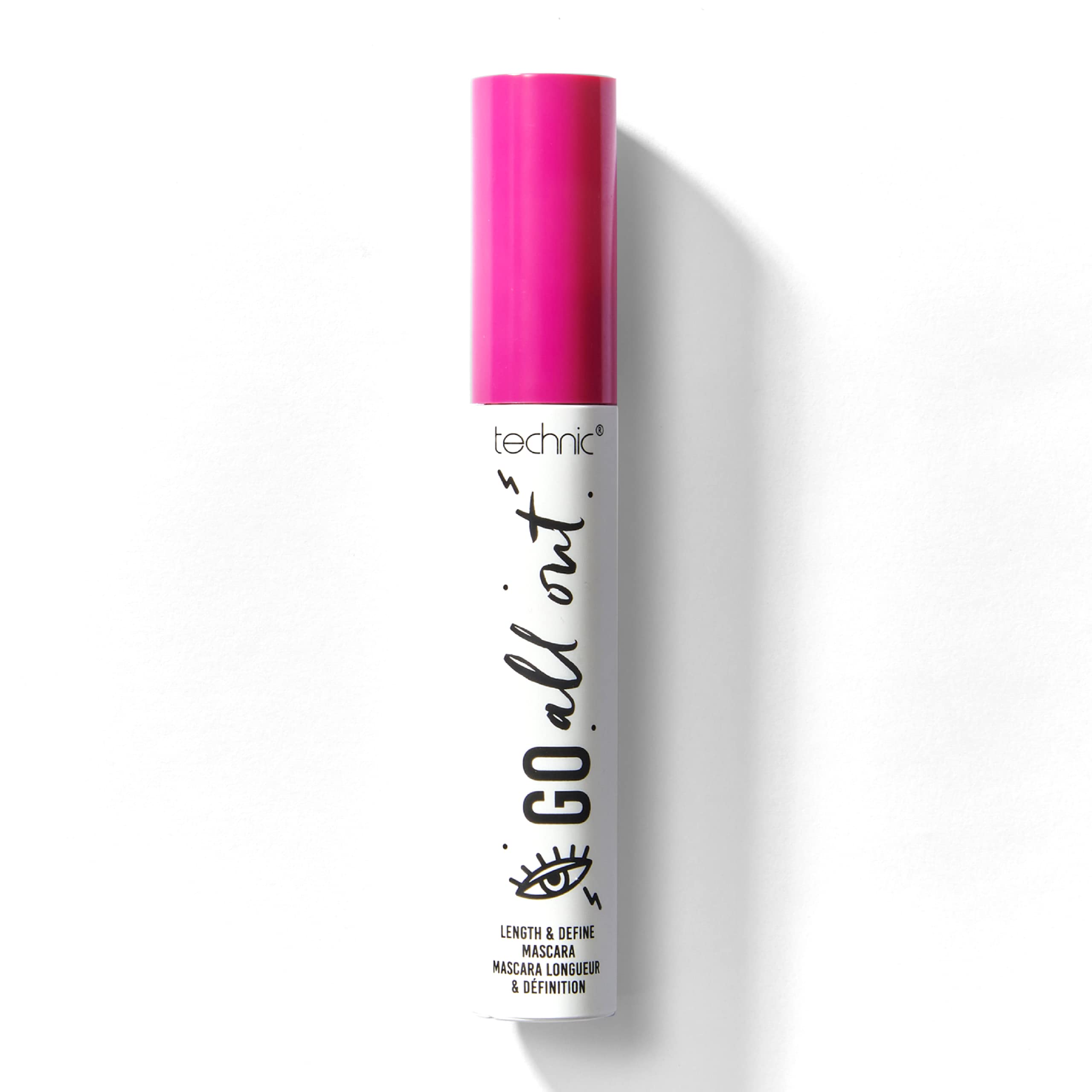 Technic Go All out Length and Define Mascara - Deep Black - 13ml
