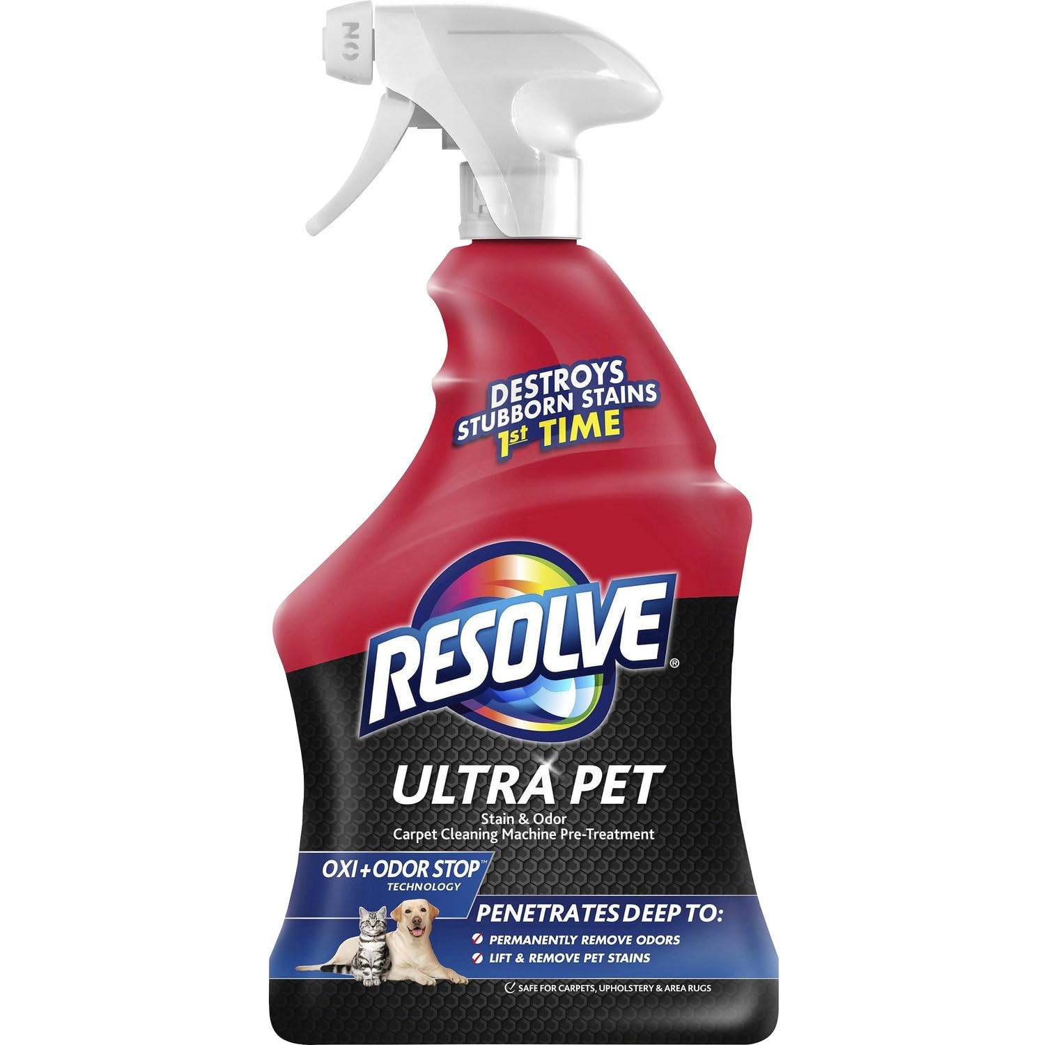 Resolve Ultra Pet Carpet Cleaner Spray, Pet Stain Remover, 32oz | 32oz Pet Carpe