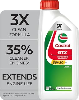 Castrol GTX 5W-30 C4 Full Synthetic Engine Oil, 1L