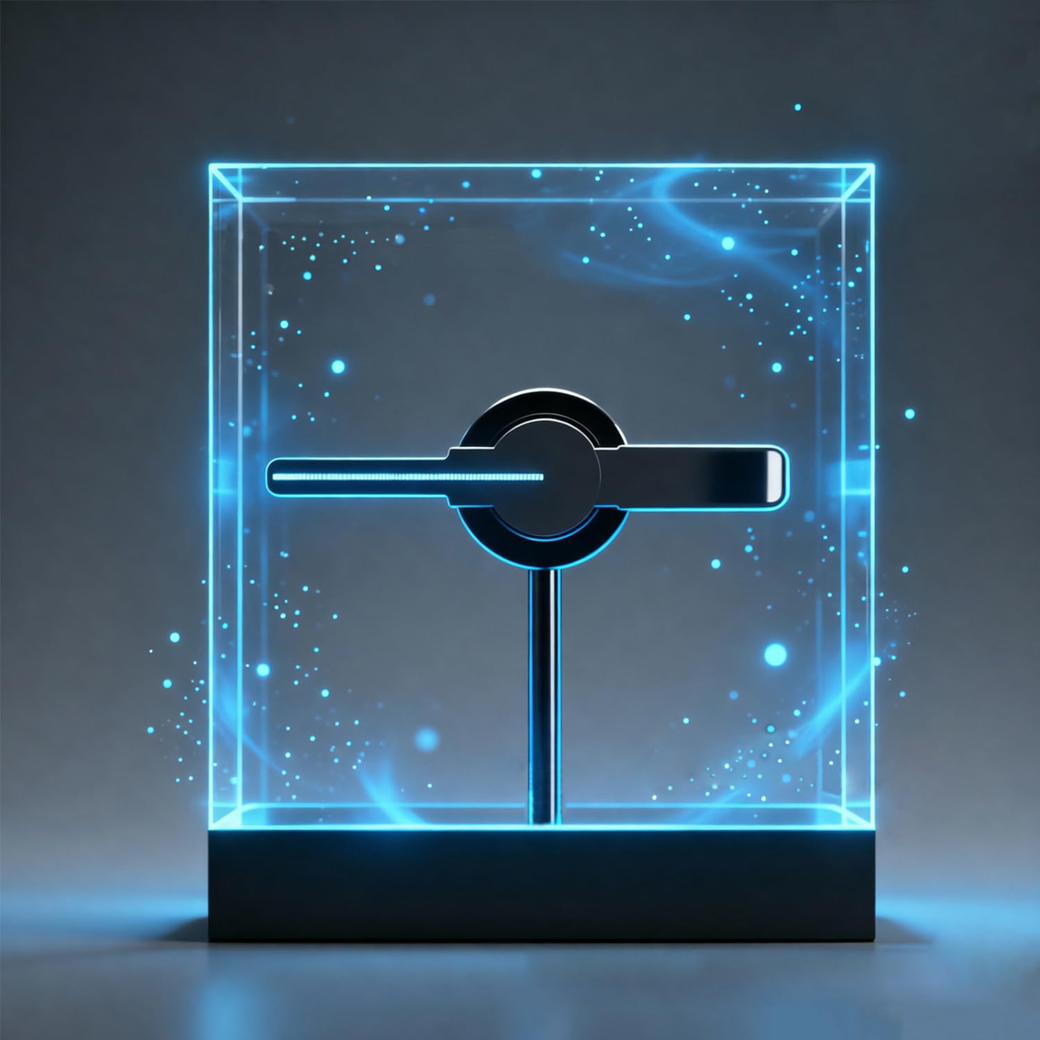 3D Hologram Fan with Safety Protective Cover,1500+ Built-in Videos Library | APP