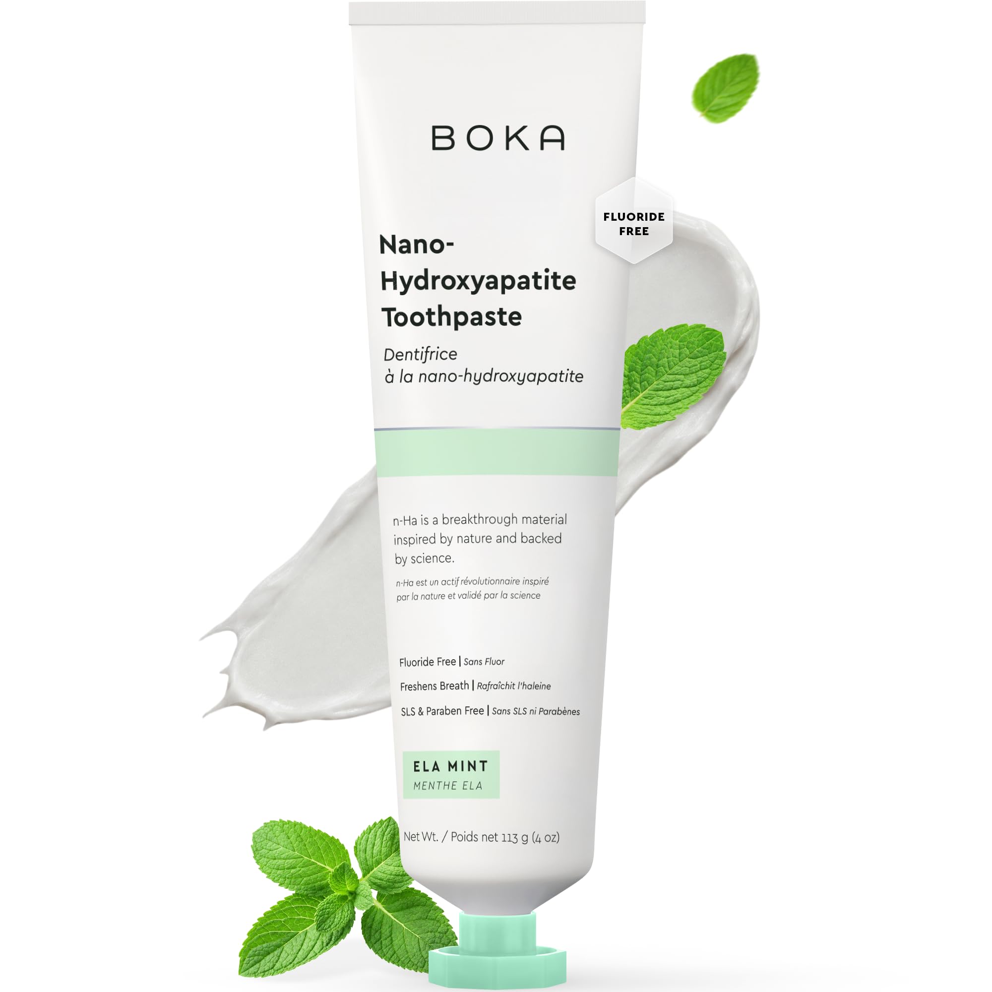 Boka Toothpaste - Nano Hydroxyapatite Toothpaste, Fluoride Free Toothpaste | App