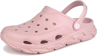 Scecocrs Men and Women's Garden Clogs with Arch Support, Unisex Lightweight Slip on Mule,No Slip Slide Sandle for Outdoor, Beach, Garden, Pool, Indoor