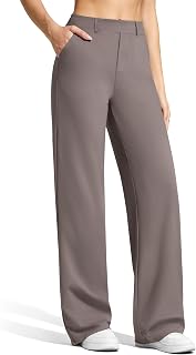 G4Free EverGoing Women's Wide Leg Trousers with Pockets and Loops