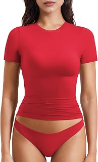 YEOREO Ease Women Fitted Workout Tops