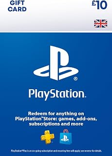 PlayStation Store Gift Card 10 GBP | PSN UK Account | PS5/PS4 Download Code