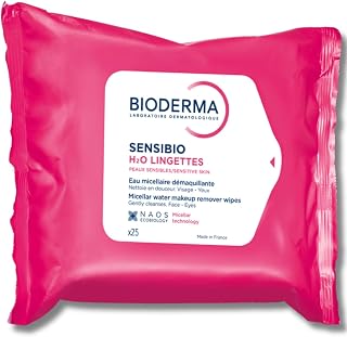 Bioderma Sensibio H2O Wipes Makeup Remover Cleanser Sensitive Skin