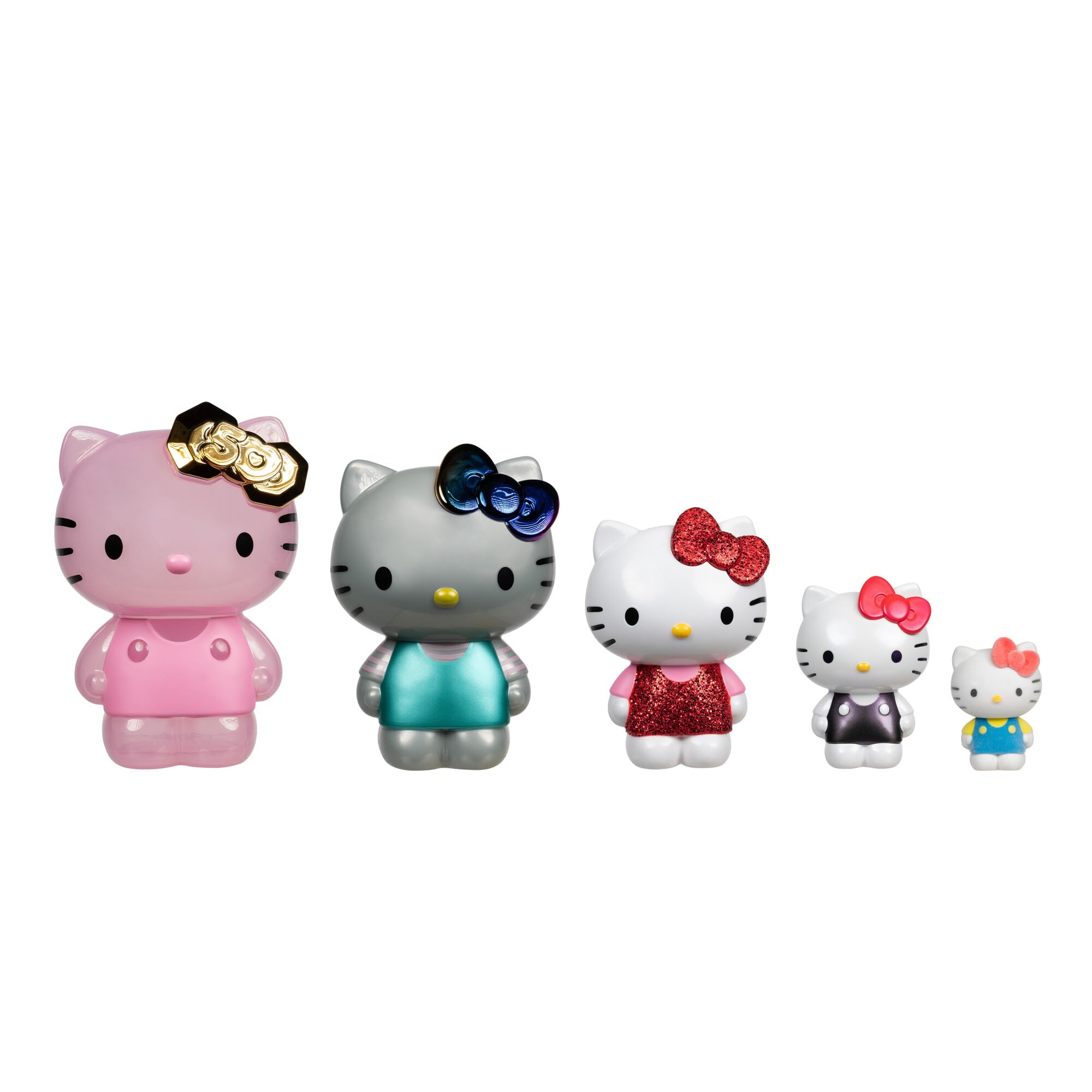 Jazwares Hello Kitty and Friends 50th Anniversary Nesting Figures - Five Figures