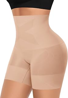 YARRCO Women's Slimming Shorts, Invisible Flat Tummy Slimming Panty, High Waisted Slimming Panties, Seamless Shaping Panties, Anti-Friction Thigh Shorts