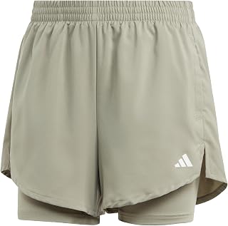 adidas Aeroready Women's Minimal Two-in-One Shorts Made for Training