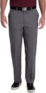 Haggar Men's Classic Fit Cool Right Casual Dress Pant