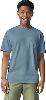 Comfort Colors Men's Short Sleeve Pocket T-Shirt Style G6030 T-Shirt (Pack of 12)
