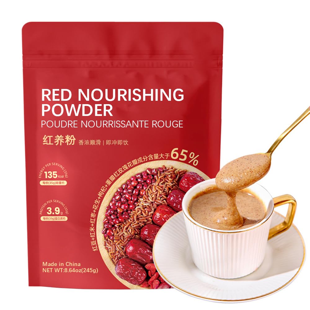 SIJIYUNLI-Red Nourishing Powder 245g/8.64oz Boiled Free Brewing Nutritious Break