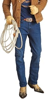 Wrangler - Men's Jeans - Authentic Straight Fit - Texas - Darkstone