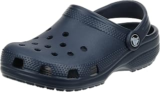 Crocs Unisex-Child Classic Clogs, Navy, 13 Little Kid