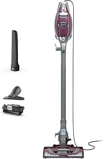 Shark Rocket Pet Plus Corded Stick Vacuum, Lightweight, Bordeaux, HV322 | Carpet, Area Rug & Hard Floor Cleaning, Handheld Vacuum for Pet Hair, XL Dust Cup, LED Headlights, Crevice & Upholstery Tool​