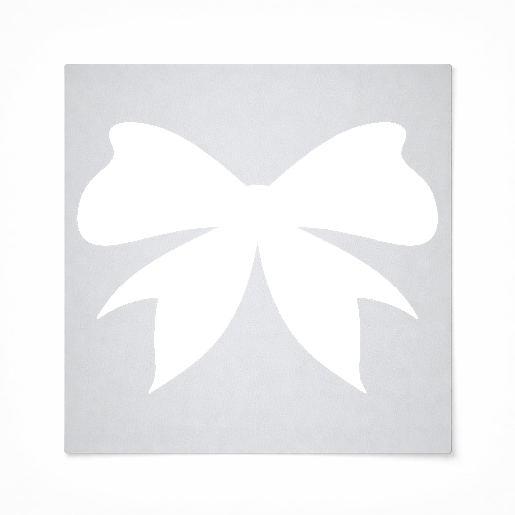 Bow 1 Reusable Mylar Stencil - Art Craft Supplies New Sizes (16")