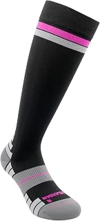 Relaxsan 806 Men's and Women's Graduated Compression Sports and Running Long Socks, Made in Italy
