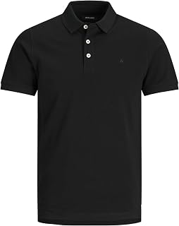 Jack & Jones Men's Jjepaulos Polo SS Noos Polo Shirt (Pack of 1)