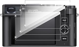 Holilo For Leica D-Lux 8 Accessories【3 Pieces】 Tempered Glass Screen Protector, 9H Hardness HD Tempered Glass, Anti-Scratch, Bubble-Free Glass Screen Protector